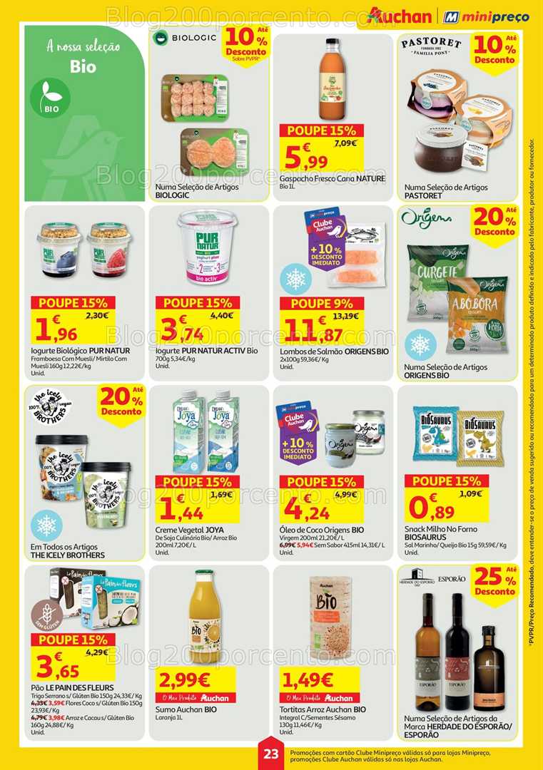 Antevisão Folheto AUCHAN - MINIPREÇO Promoções 24 a 30 julho all