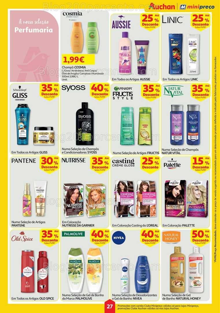 Antevisão Folheto AUCHAN - MINIPREÇO Promoções 24 a 30 julho all