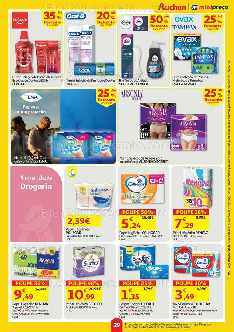 Antevisão Folheto AUCHAN - MINIPREÇO Promoções 24 a 30 julho all