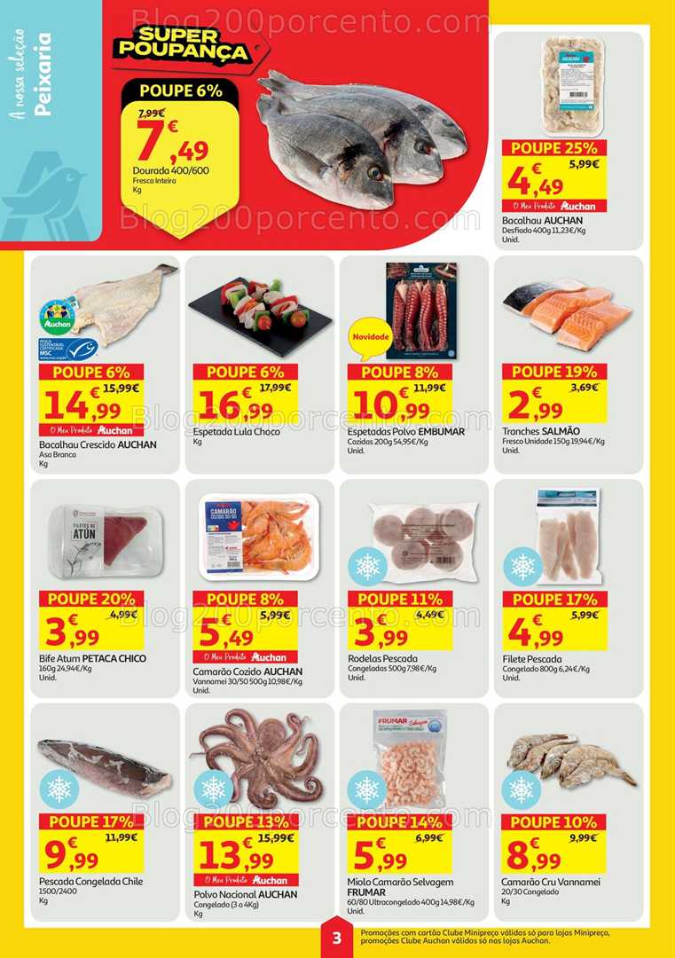 Antevisão Folheto AUCHAN - MINIPREÇO Promoções 24 a 30 julho all