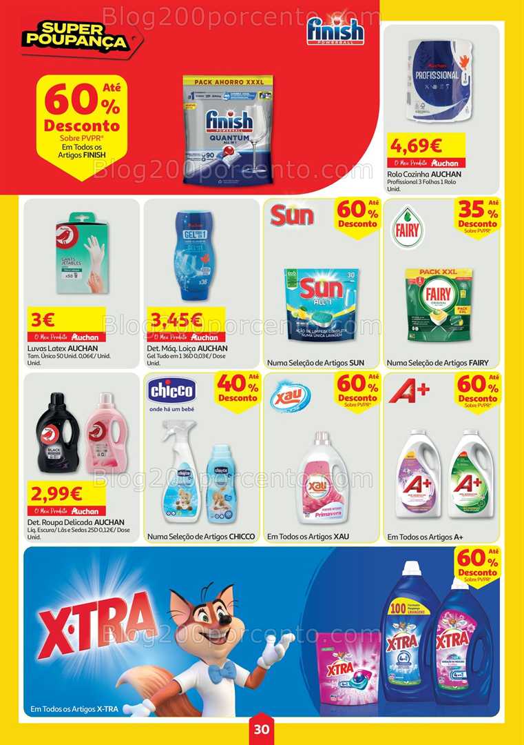 Antevisão Folheto AUCHAN - MINIPREÇO Promoções 24 a 30 julho all