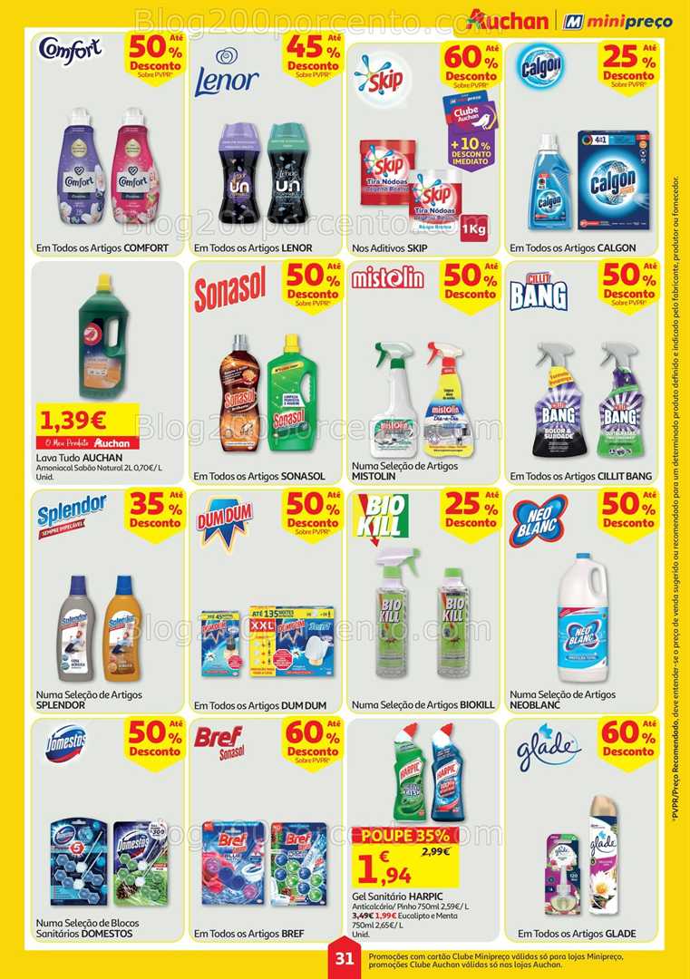 Antevisão Folheto AUCHAN - MINIPREÇO Promoções 24 a 30 julho all