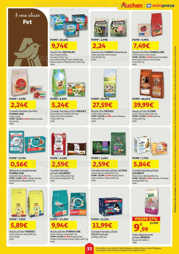 Antevisão Folheto AUCHAN - MINIPREÇO Promoções 24 a 30 julho all