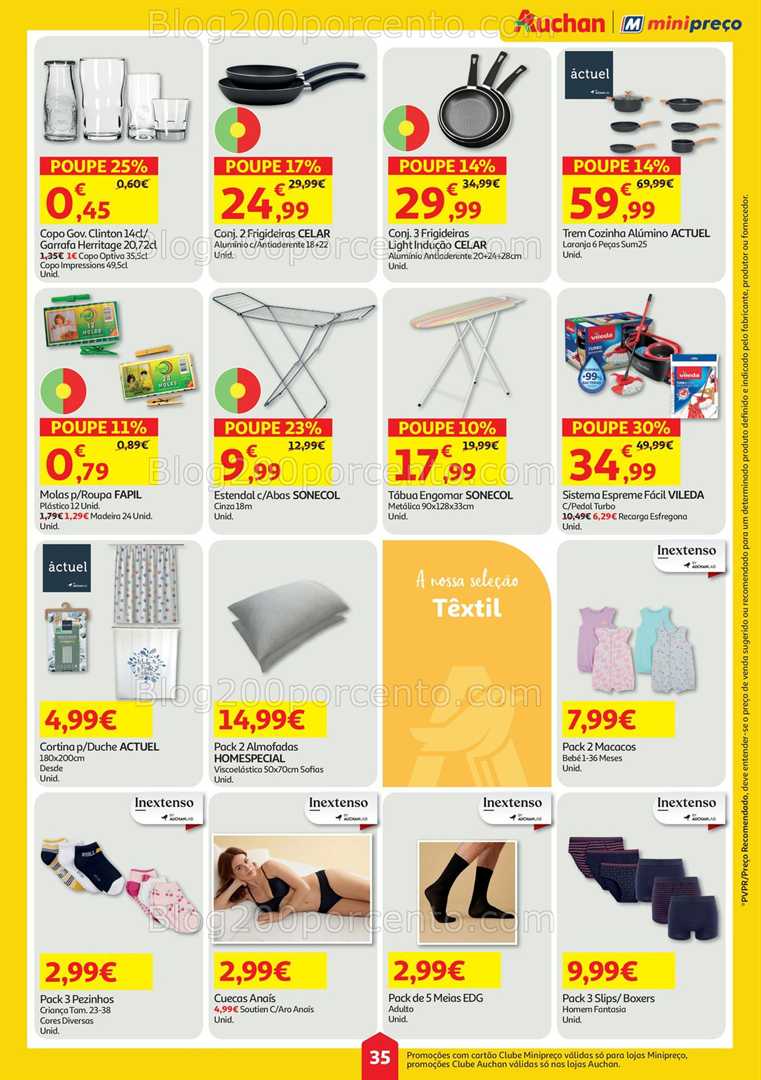 Antevisão Folheto AUCHAN - MINIPREÇO Promoções 24 a 30 julho all