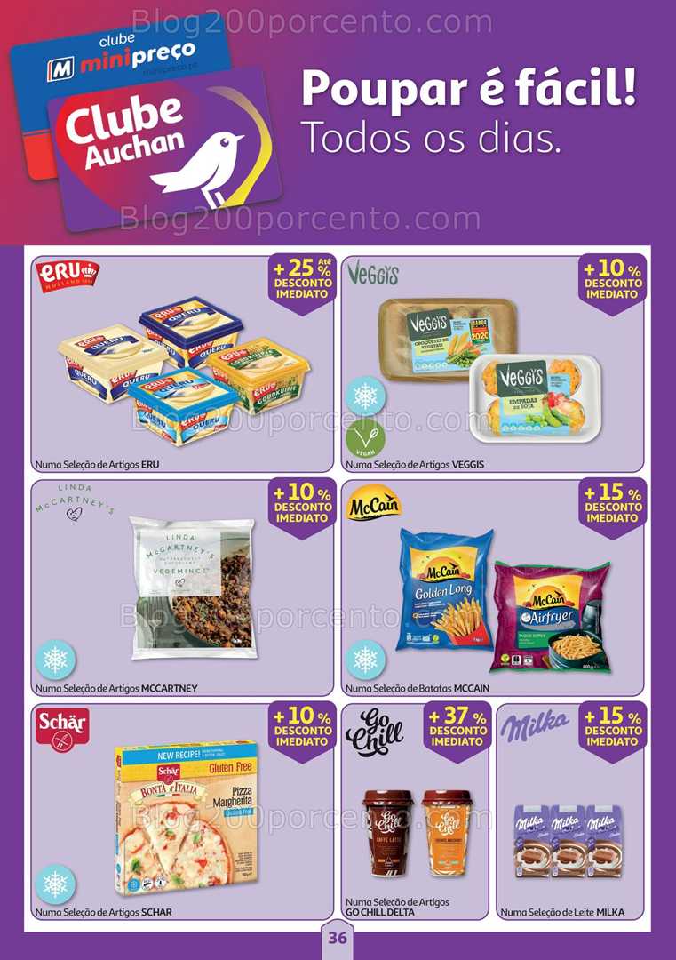 Antevisão Folheto AUCHAN - MINIPREÇO Promoções 24 a 30 julho all