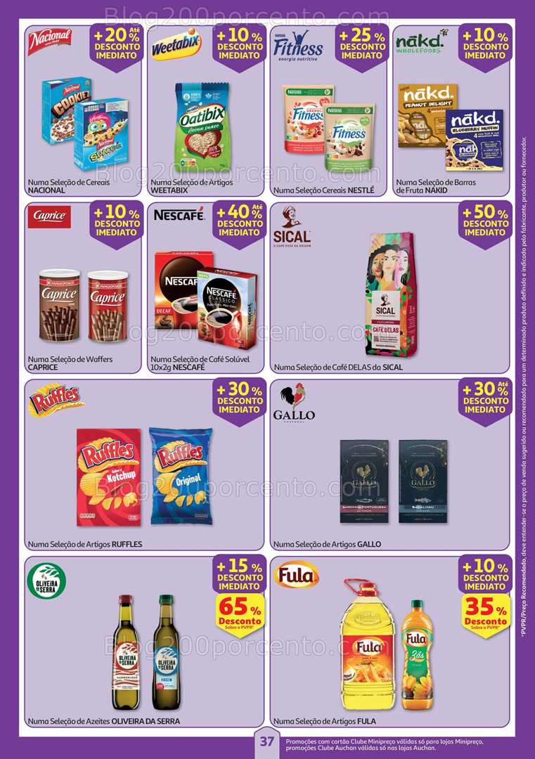 Antevisão Folheto AUCHAN - MINIPREÇO Promoções 24 a 30 julho all