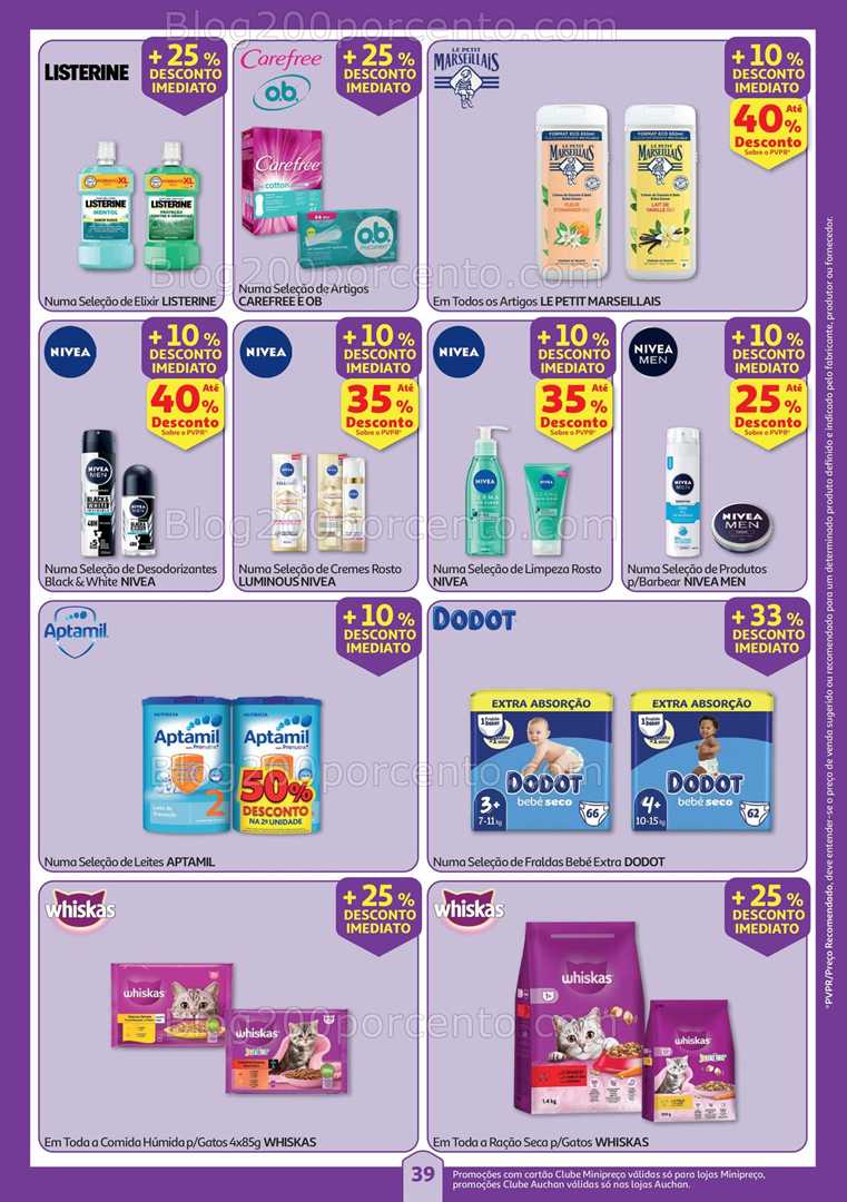 Antevisão Folheto AUCHAN - MINIPREÇO Promoções 24 a 30 julho all