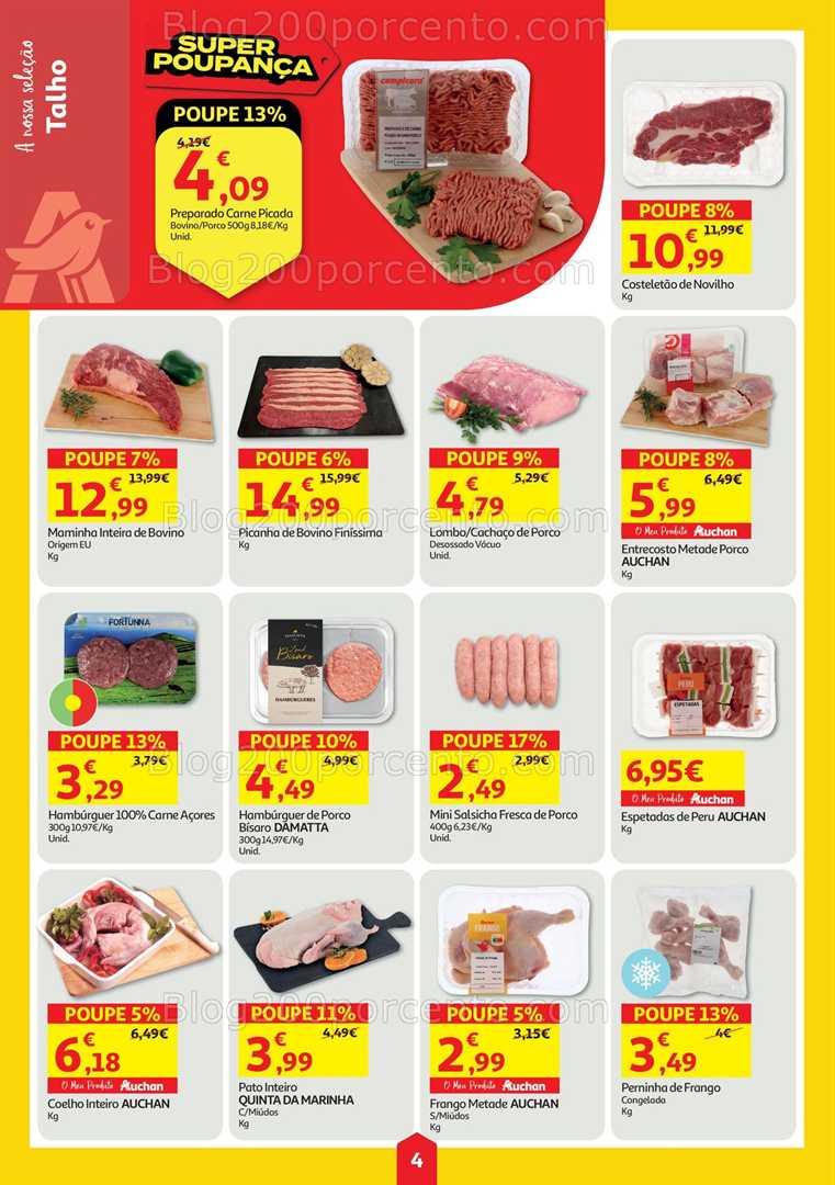 Antevisão Folheto AUCHAN - MINIPREÇO Promoções 24 a 30 julho all