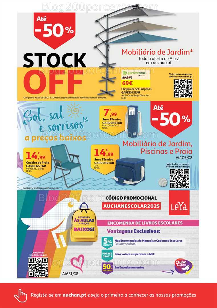 Antevisão Folheto AUCHAN - MINIPREÇO Promoções 24 a 30 julho all