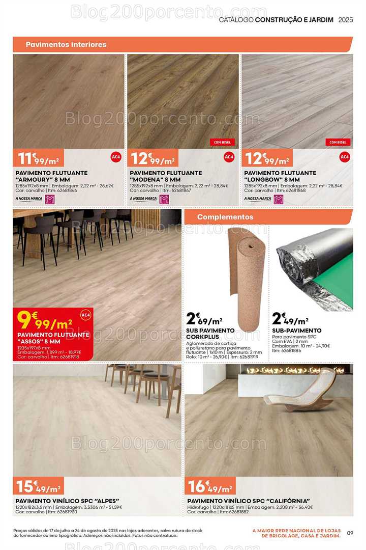 Antevisão Folheto BRICOMARCHÉ Promoções de 17 julho a 24 agosto