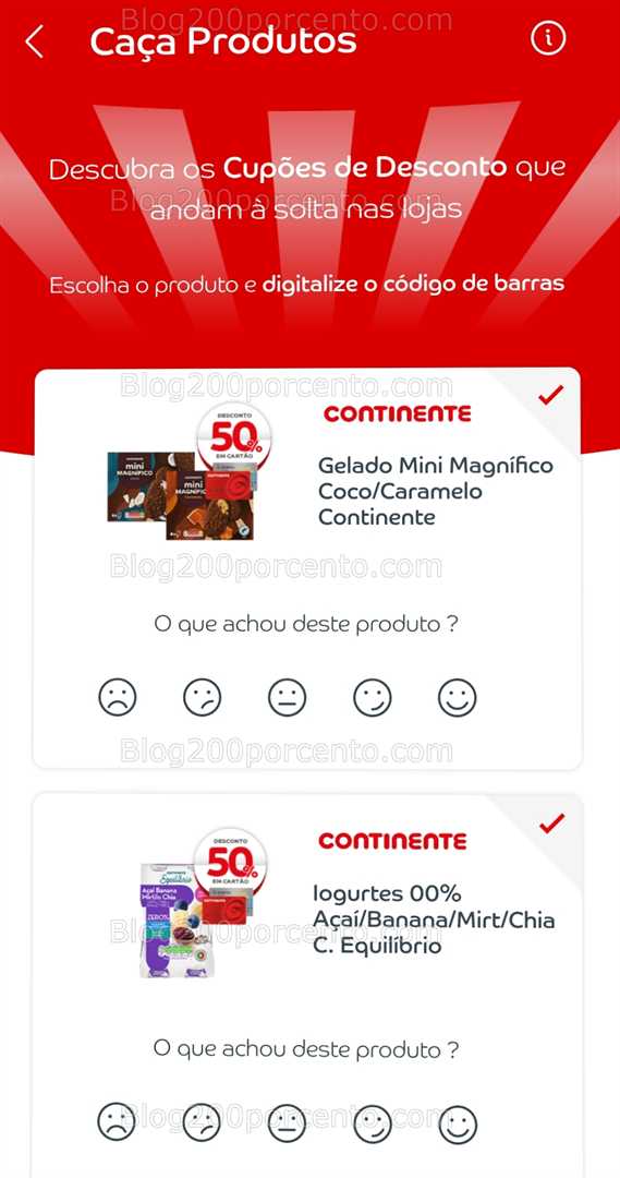 E tu como poupas? 75% de desconto no CONTINENTE! all