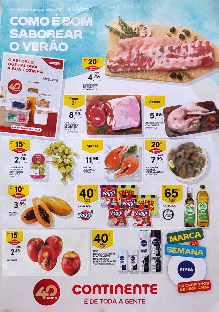 Antevisão Folheto CONTINENTE Promoções de 22 a 28 julho all