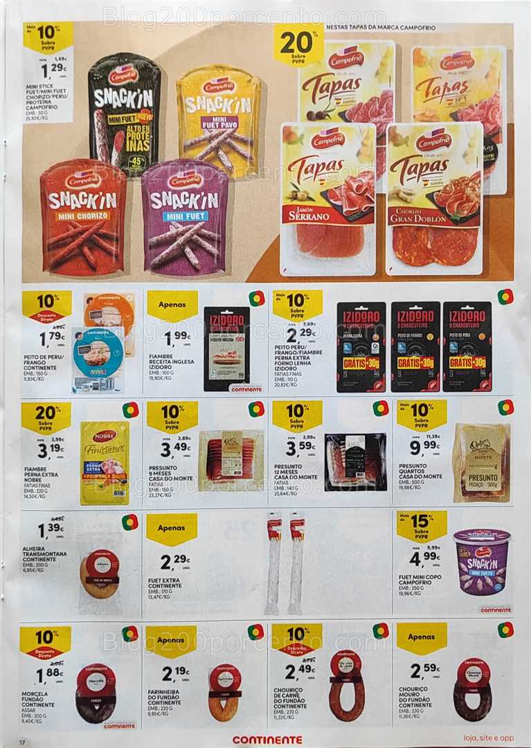 Antevisão Folheto CONTINENTE Promoções de 22 a 28 julho all