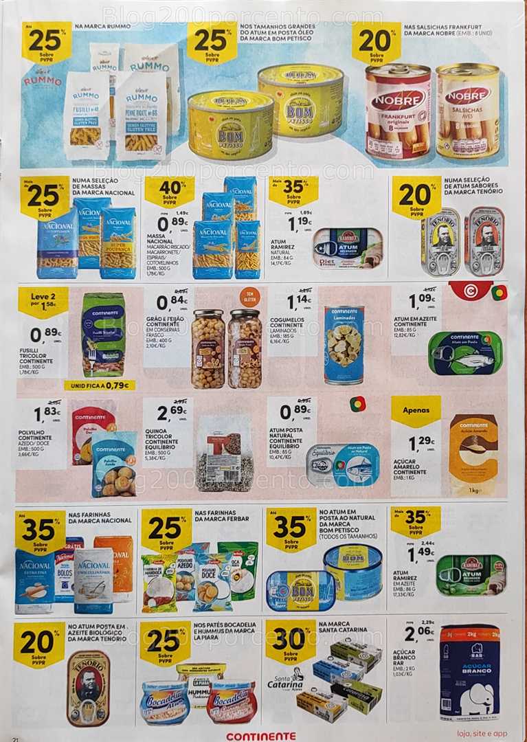 Antevisão Folheto CONTINENTE Promoções de 22 a 28 julho all