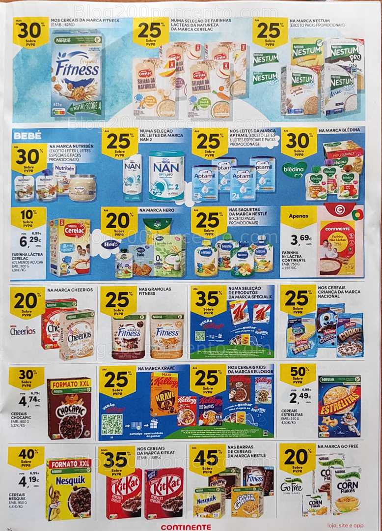 Antevisão Folheto CONTINENTE Promoções de 22 a 28 julho all