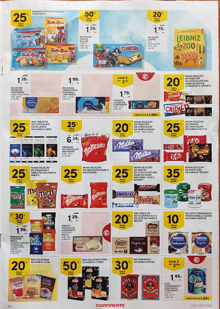 Antevisão Folheto CONTINENTE Promoções de 22 a 28 julho all