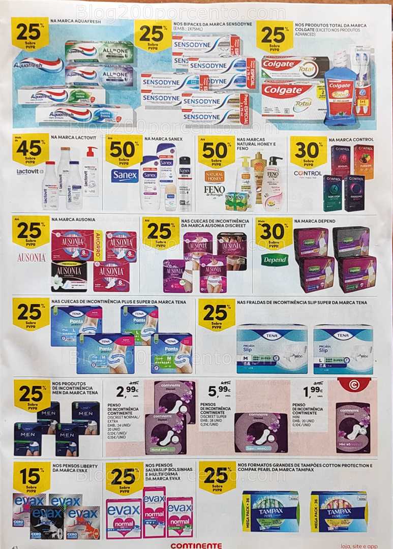 Antevisão Folheto CONTINENTE Promoções de 22 a 28 julho all