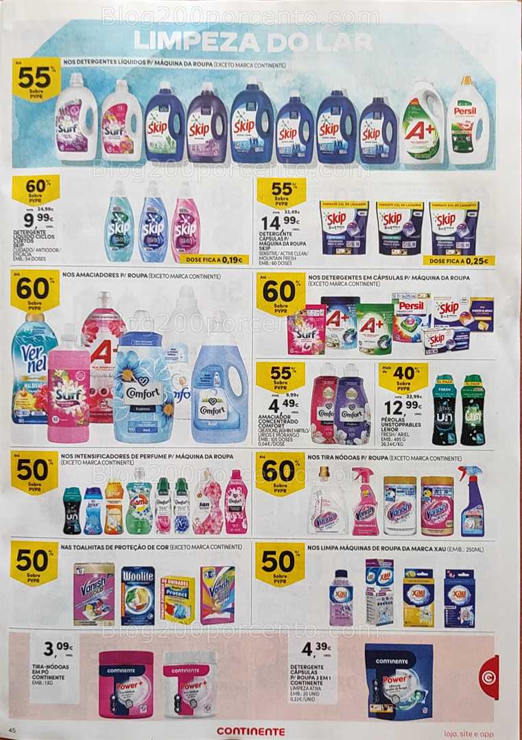 Antevisão Folheto CONTINENTE Promoções de 22 a 28 julho all