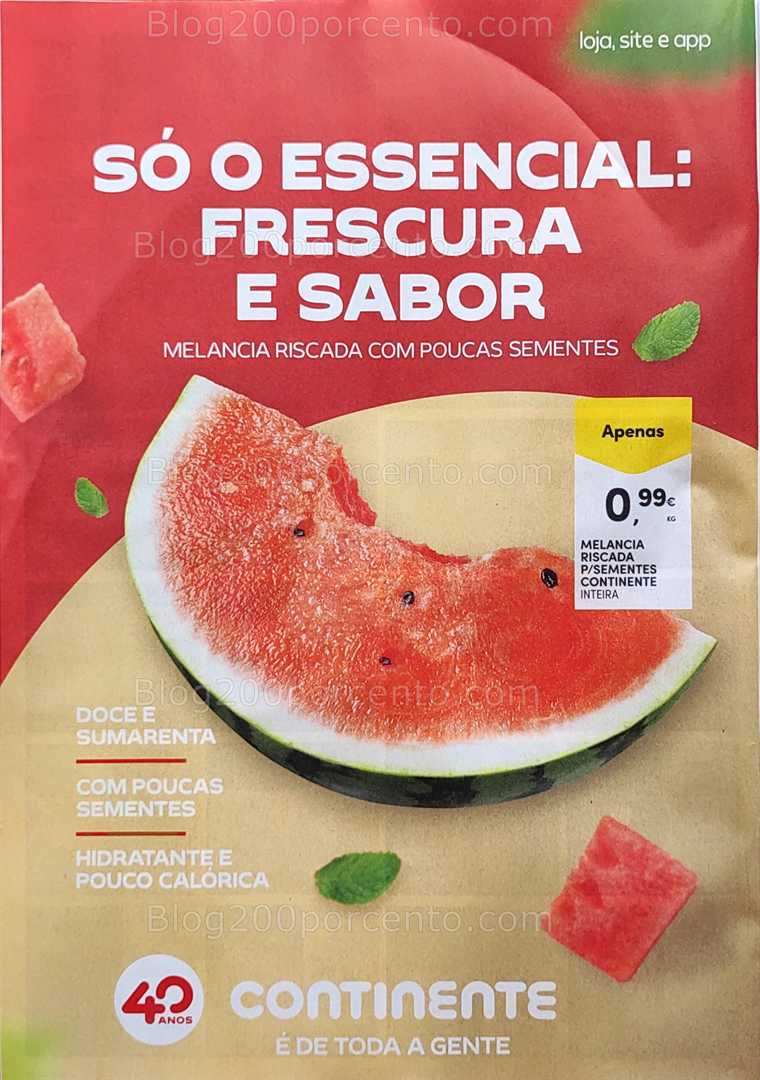 Antevisão Folheto CONTINENTE Promoções de 22 a 28 julho all