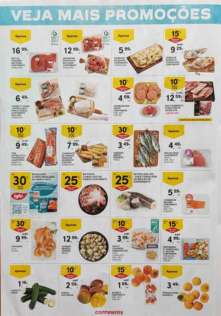 Antevisão Folheto CONTINENTE Promoções Fim de Semana - 4 a 7 julho all