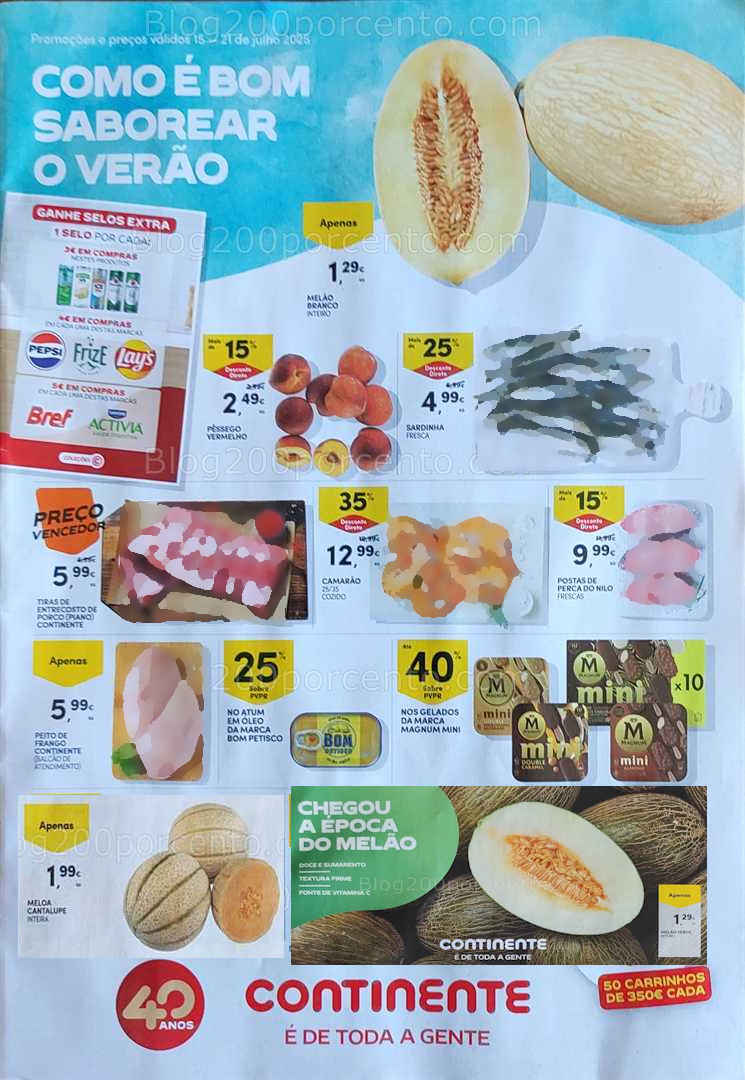 Antevisão Folheto CONTINENTE Promoções de 15 a 21 julho all