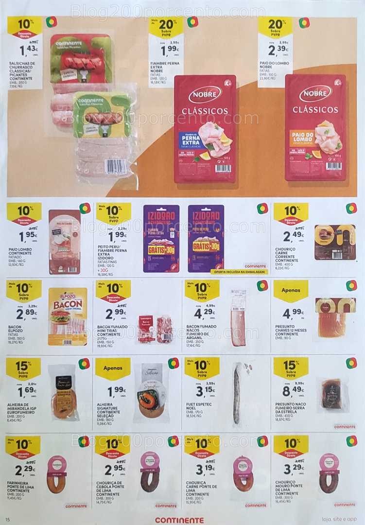 Antevisão Folheto CONTINENTE Promoções de 15 a 21 julho all