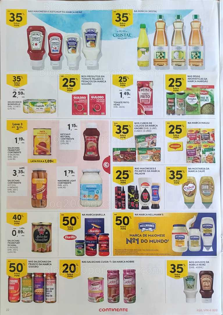Antevisão Folheto CONTINENTE Promoções de 15 a 21 julho all