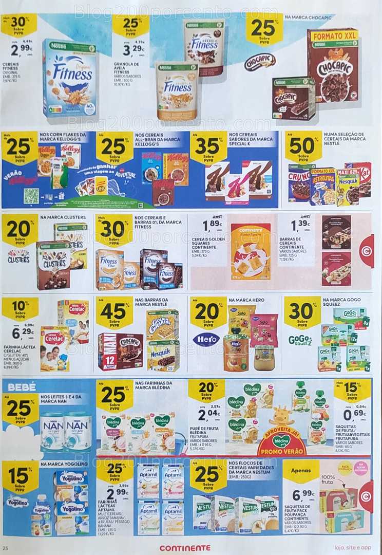 Antevisão Folheto CONTINENTE Promoções de 15 a 21 julho all