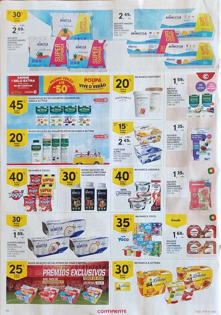 Antevisão Folheto CONTINENTE Promoções de 15 a 21 julho all