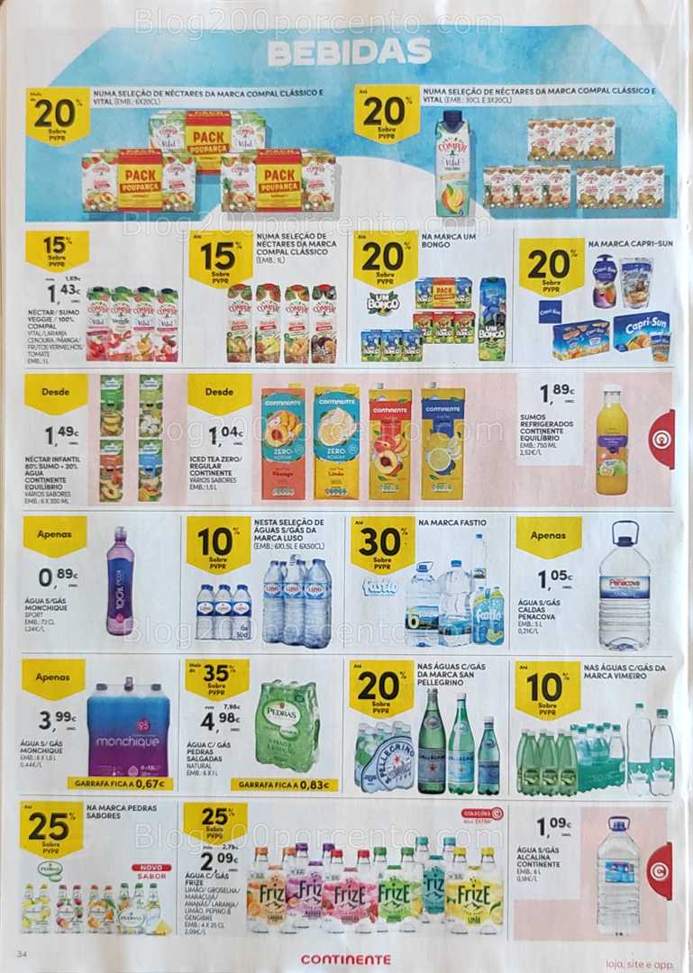 Antevisão Folheto CONTINENTE Promoções de 15 a 21 julho all