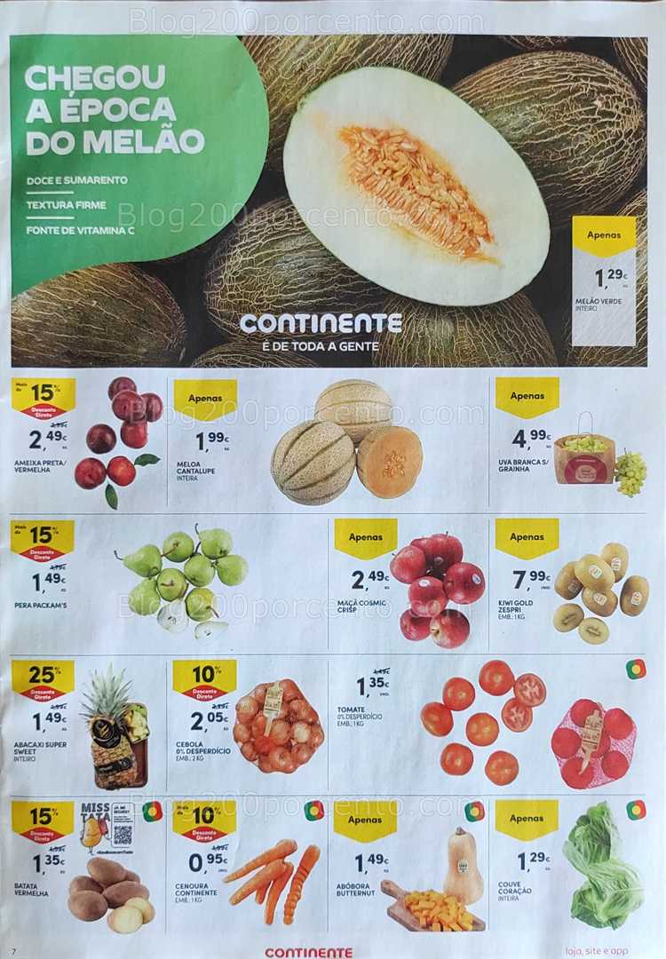 Antevisão Folheto CONTINENTE Promoções de 15 a 21 julho all
