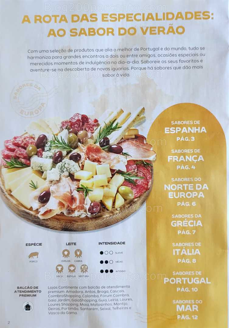 Antevisão Folheto CONTINENTE Sabores do Mundo Promoções de 15 julho a 24 agosto all
