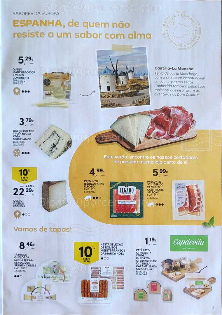 Antevisão Folheto CONTINENTE Sabores do Mundo Promoções de 15 julho a 24 agosto all
