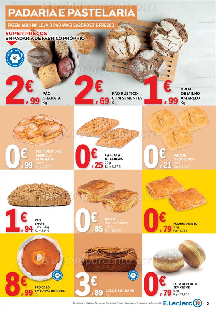 Antevisão Folheto E-LECLERC Promoções de 17 a 23 julho all