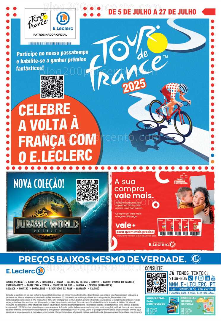 Antevisão Folheto E-LECLERC Promoções de 17 a 23 julho all