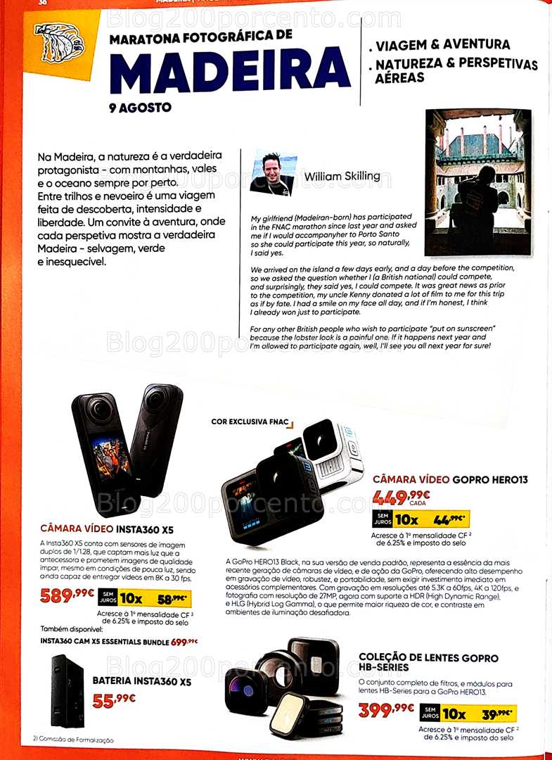 Antevisão Folheto FNAC Fotografia Promoções até 31 agosto