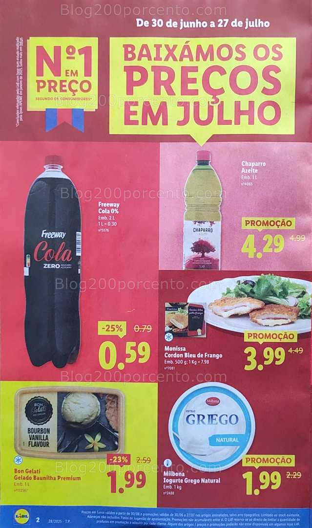 Antevisão Folheto LIDL Promoções de de 7 a 13 julho all