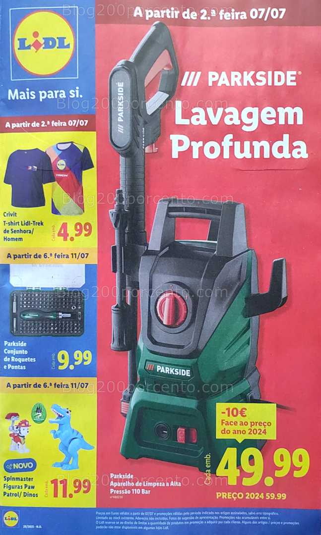 Antevisão Folheto LIDL Bazar Promoções 7 a 13 julho bazar