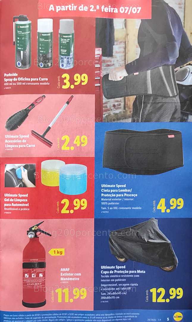 Antevisão Folheto LIDL Bazar Promoções 7 a 13 julho bazar