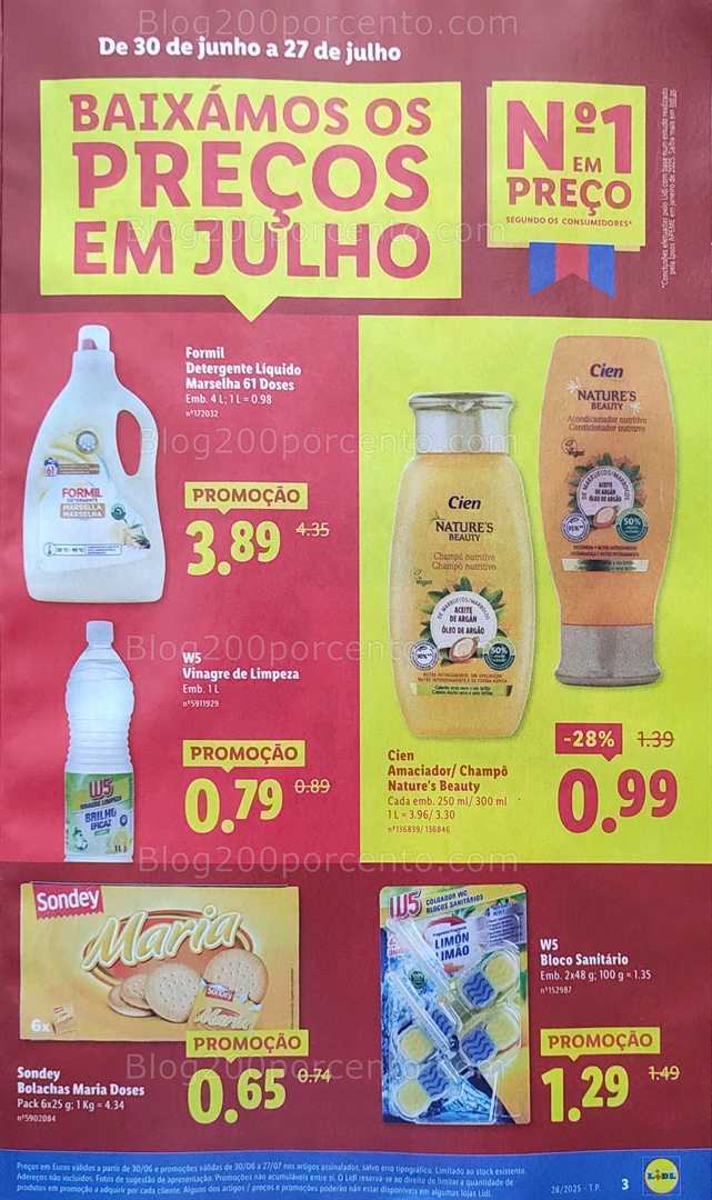 Antevisão Folheto LIDL Promoções de de 7 a 13 julho all