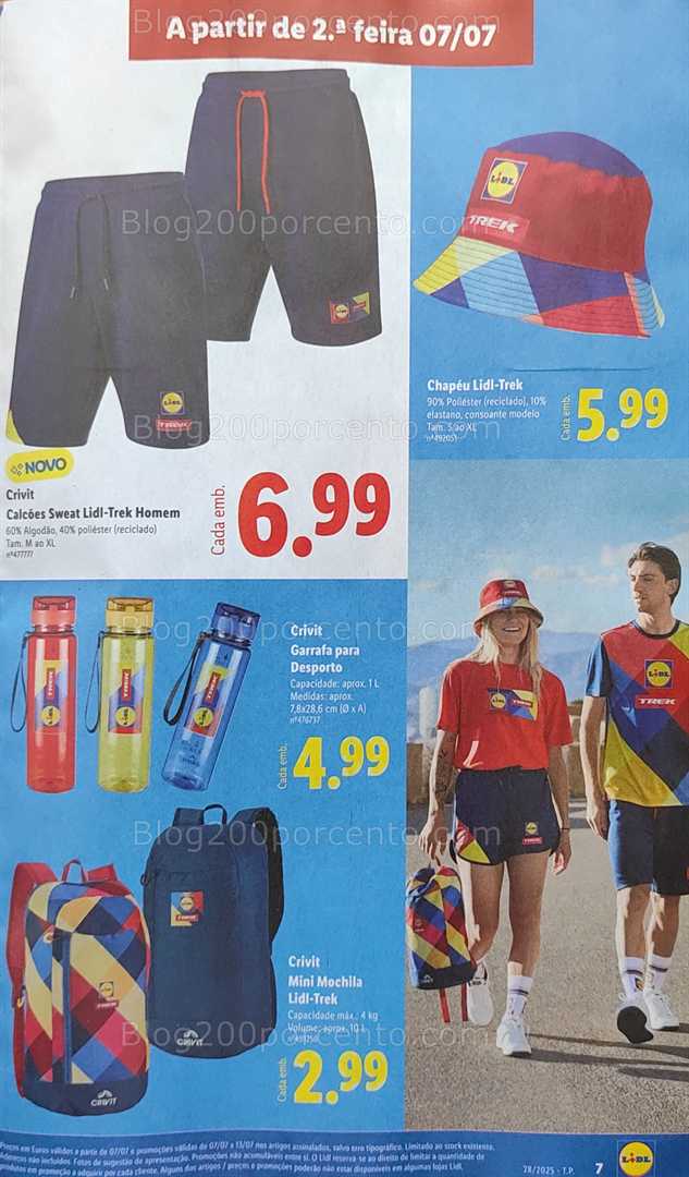 Antevisão Folheto LIDL Bazar Promoções 7 a 13 julho bazar