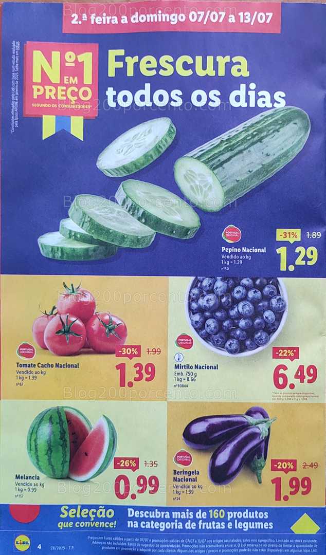 Antevisão Folheto LIDL Promoções de de 7 a 13 julho all