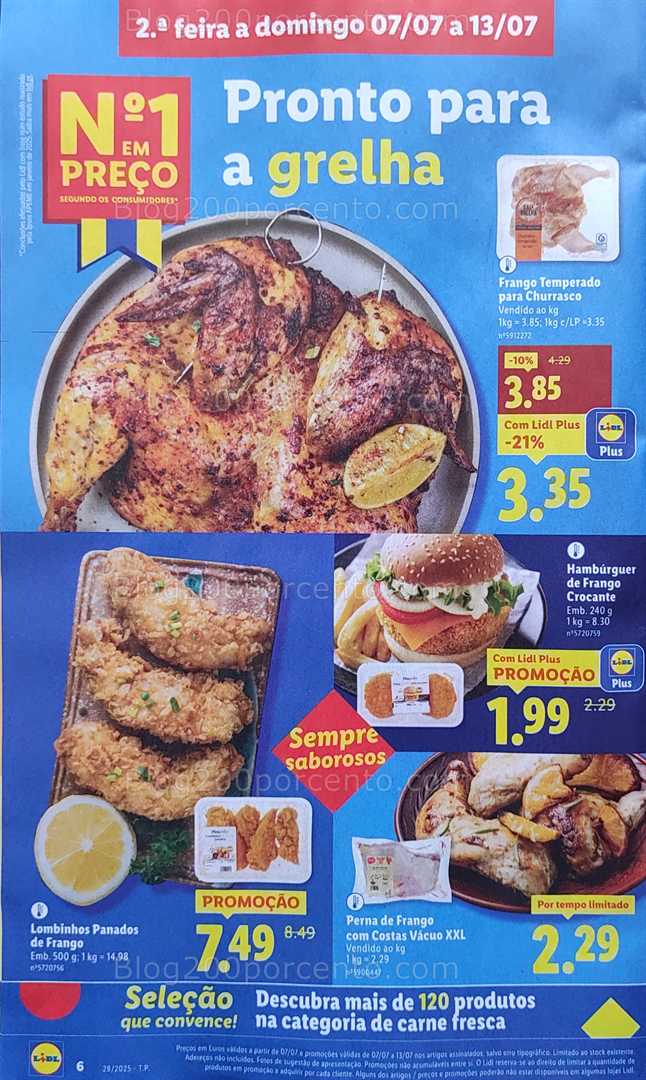 Antevisão Folheto LIDL Promoções de de 7 a 13 julho all