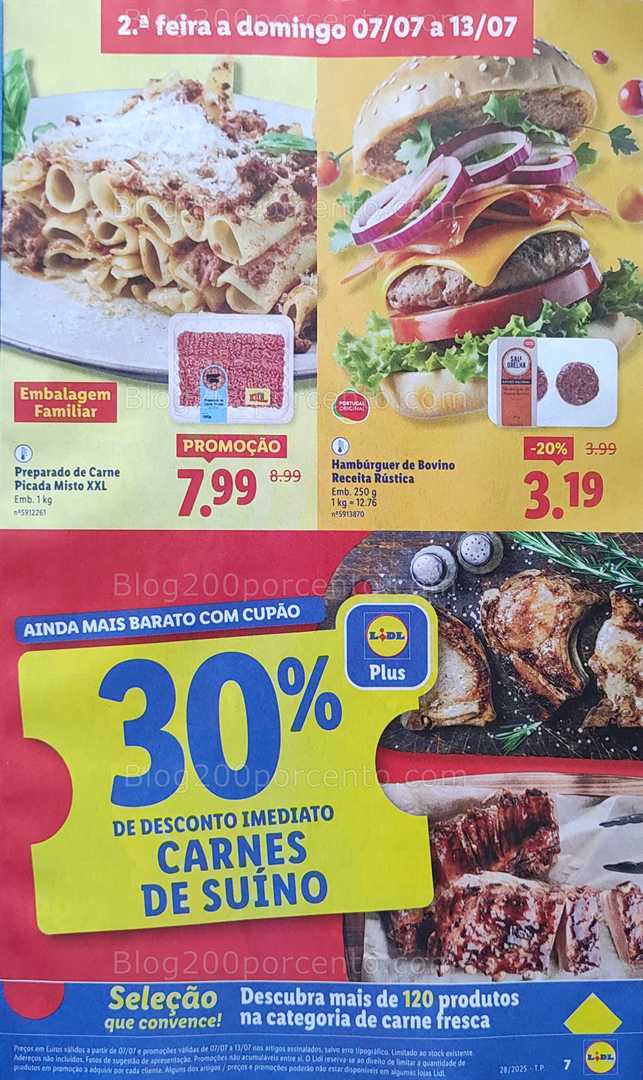 Antevisão Folheto LIDL Promoções de de 7 a 13 julho all