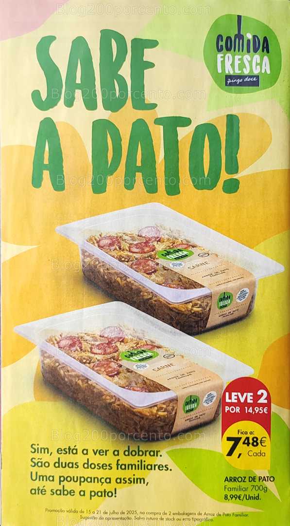 Antevisão Folheto PINGO DOCE Promoções de 15 a 21 julho all
