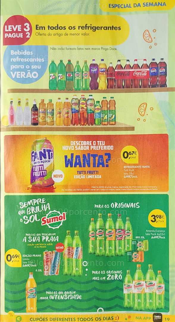 Antevisão Folheto PINGO DOCE Promoções de 15 a 21 julho all