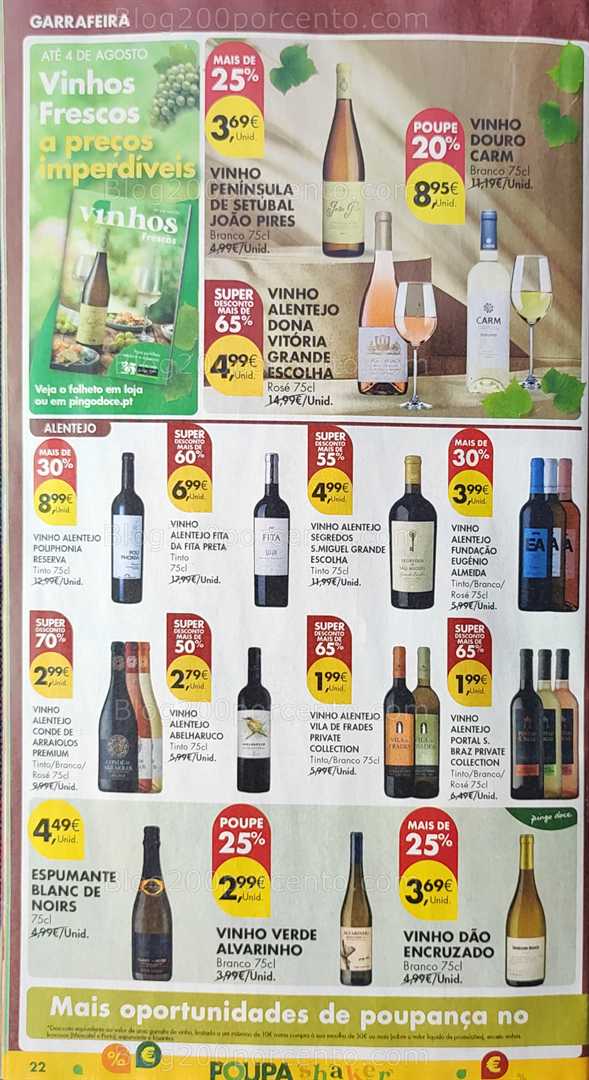 Antevisão Folheto PINGO DOCE Promoções de 15 a 21 julho all
