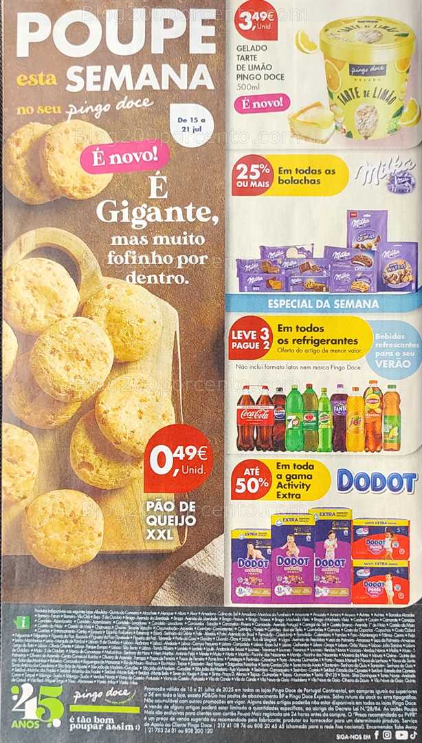 Antevisão Folheto PINGO DOCE Promoções de 15 a 21 julho all