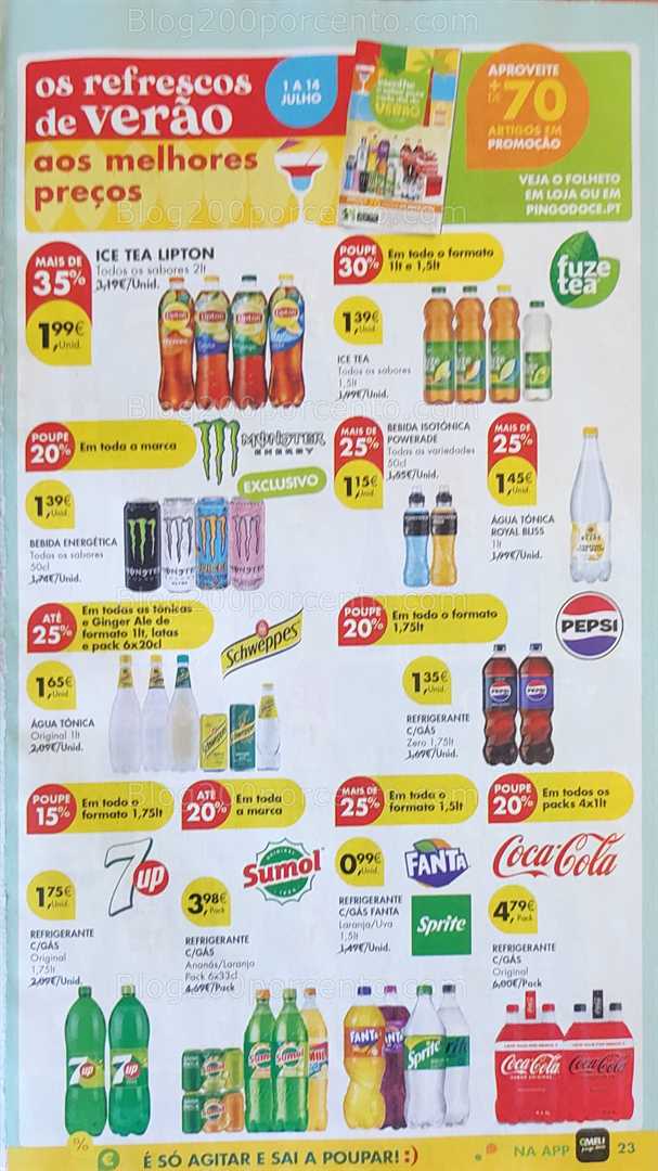 Antevisão Folheto PINGO DOCE Promoções de 8 a 14 julho all
