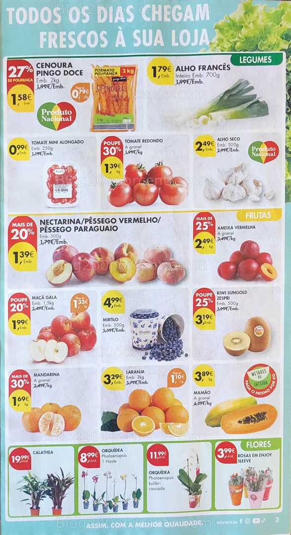 Antevisão Folheto PINGO DOCE Promoções de 8 a 14 julho all